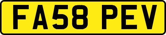 FA58PEV