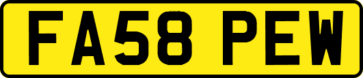 FA58PEW