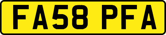 FA58PFA