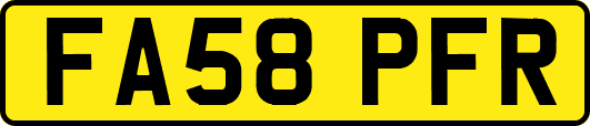 FA58PFR