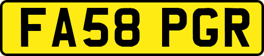FA58PGR