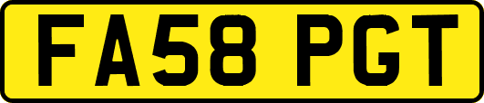 FA58PGT