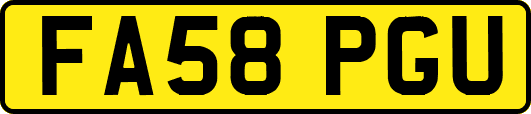FA58PGU