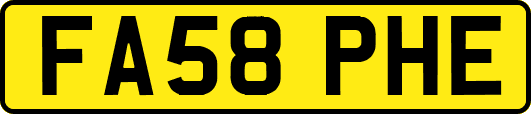 FA58PHE