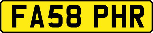 FA58PHR