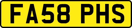FA58PHS