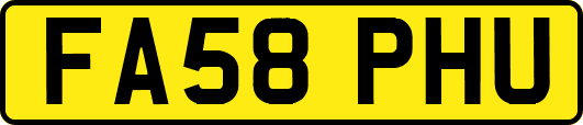 FA58PHU