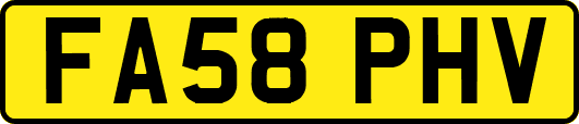 FA58PHV