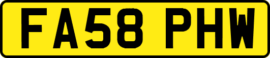 FA58PHW