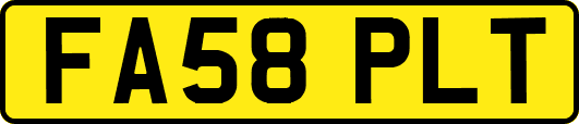 FA58PLT