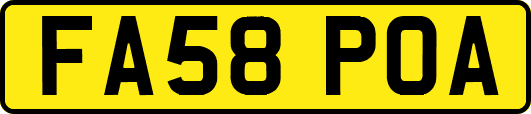 FA58POA