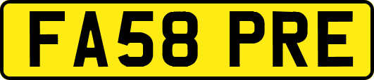 FA58PRE