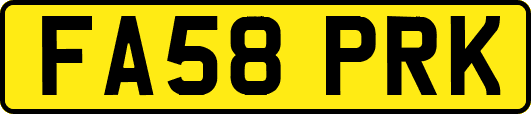 FA58PRK