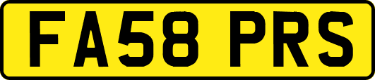 FA58PRS