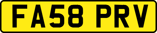 FA58PRV