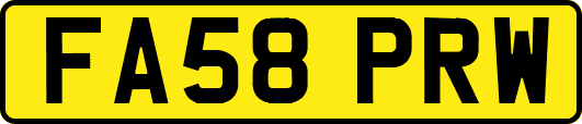 FA58PRW