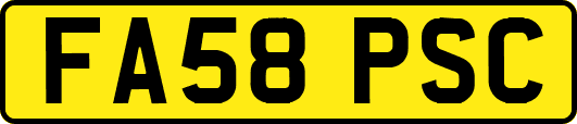 FA58PSC