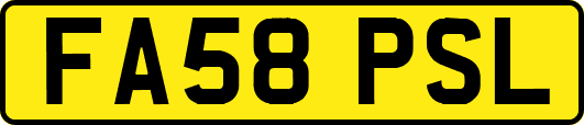 FA58PSL