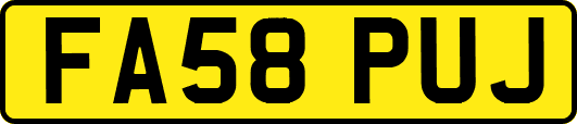 FA58PUJ