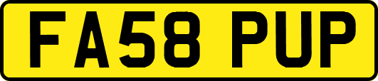 FA58PUP