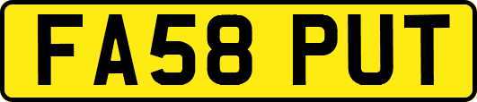 FA58PUT