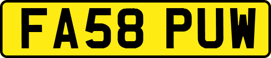 FA58PUW