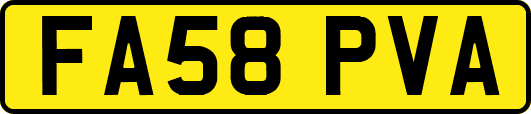FA58PVA