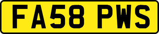 FA58PWS