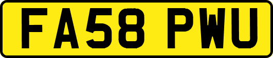 FA58PWU