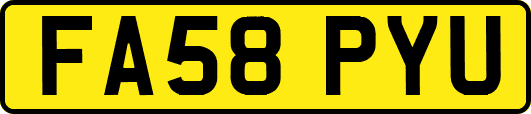 FA58PYU