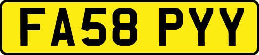 FA58PYY