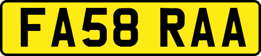 FA58RAA