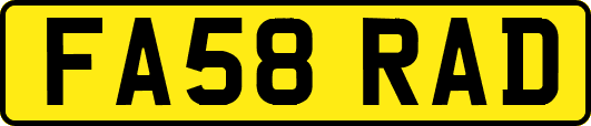 FA58RAD