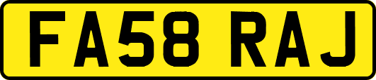 FA58RAJ