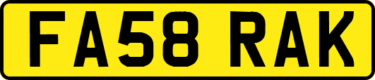 FA58RAK