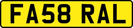 FA58RAL