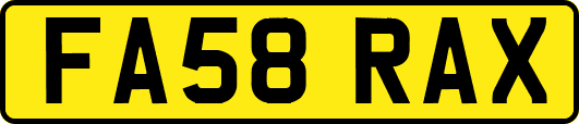 FA58RAX