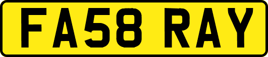 FA58RAY