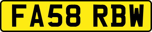 FA58RBW