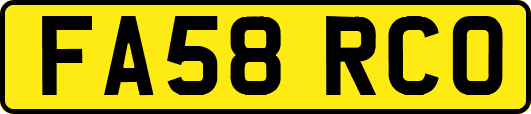 FA58RCO