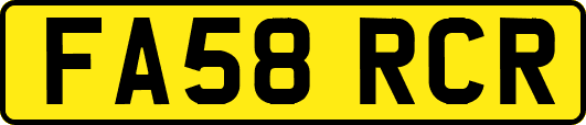 FA58RCR