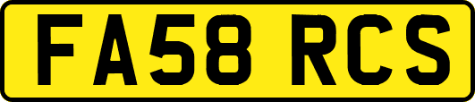FA58RCS