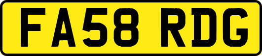 FA58RDG