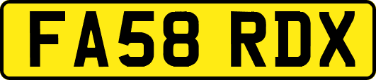 FA58RDX
