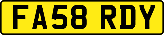FA58RDY