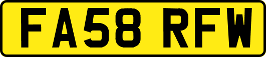 FA58RFW