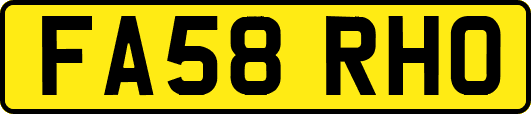 FA58RHO