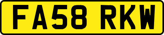 FA58RKW
