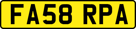 FA58RPA