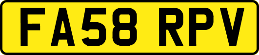 FA58RPV